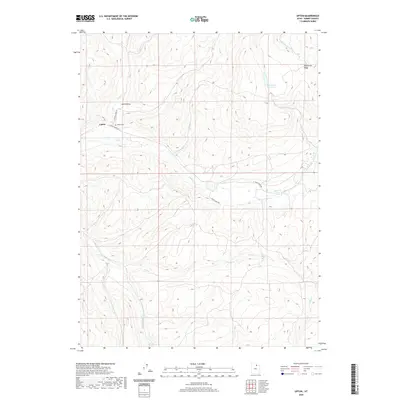 2020 Map of Upton, 2020 Print