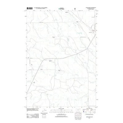 2012 Map of Upton West, 2012 Print