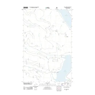 2011 Map of Ural Creek, 2011 Print