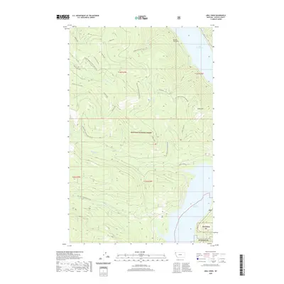 2020 Map of Ural Creek, 2020 Print
