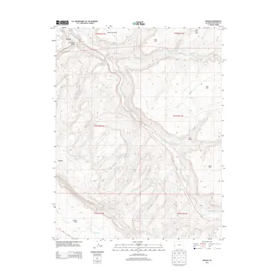 2013 Map of Uravan, 2013 Print