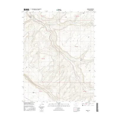 2016 Map of Uravan, 2016 Print