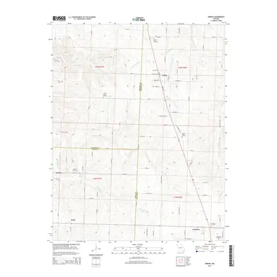 2015 Map of Urbana, 2015 Print