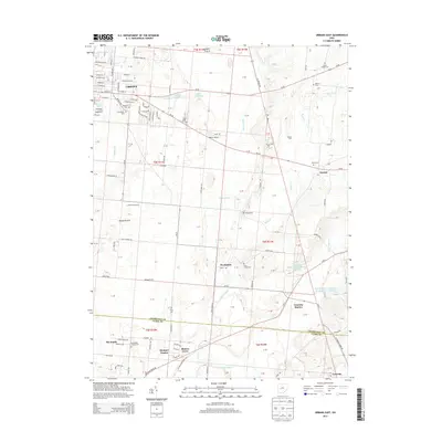 2013 Map of Urbana East, 2013 Print