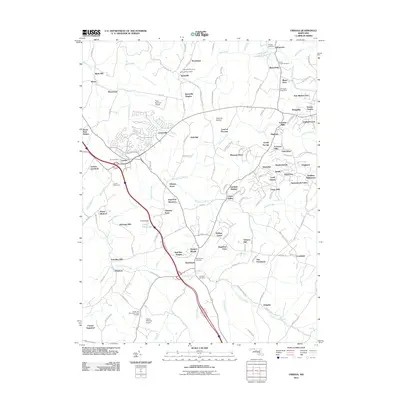 2011 Map of Urbana, 2011 Print