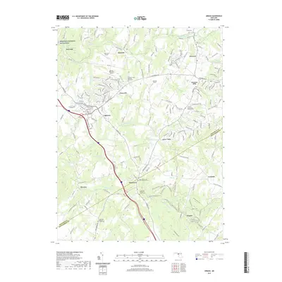 2019 Map of Urbana, 2019 Print