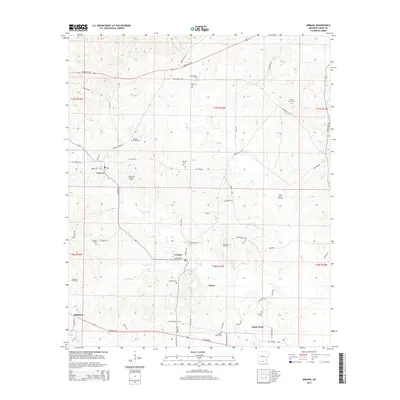 2014 Map of Urbana, 2014 Print