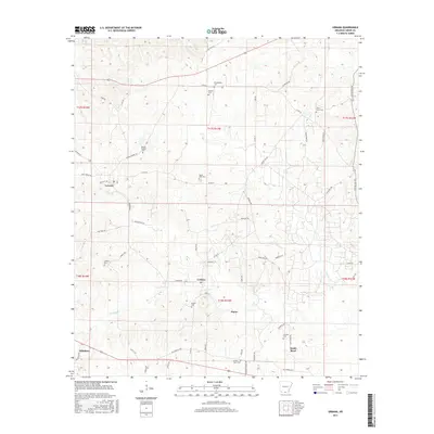 2017 Map of Urbana, 2017 Print