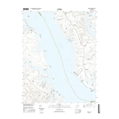 2016 Map of Urbanna, 2016 Print