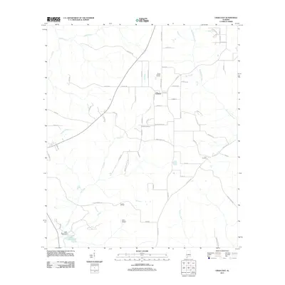 2011 Map of Uriah East, 2011 Print