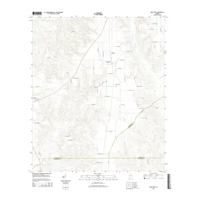 2014 Map of Uriah East, 2014 Print