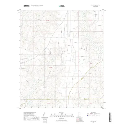 2020 Map of Uriah East, 2020 Print