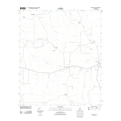 2011 Map of Uriah West, 2011 Print