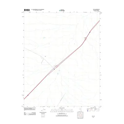 2012 Map of Ute, 2012 Print