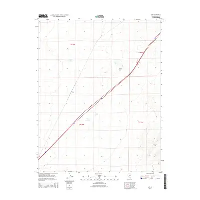 2014 Map of Ute, 2014 Print