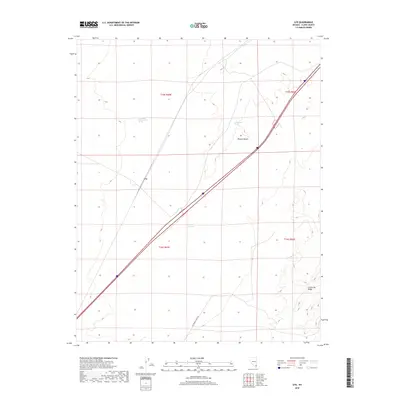 2018 Map of Ute, 2018 Print