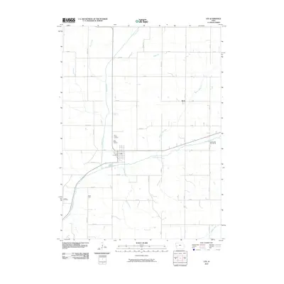 2010 Map of Ute, 2010 Print