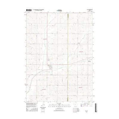 2015 Map of Ute, 2015 Print