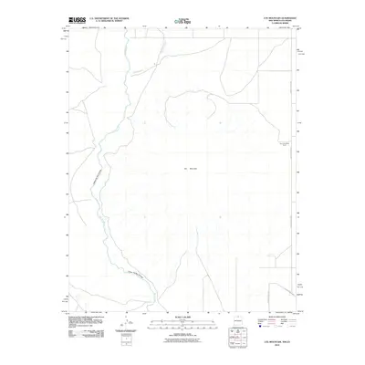 2010 Map of Ute Mountain, 2010 Print