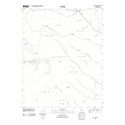 2010 Map of Ute Park, 2010 Print