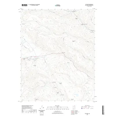 2020 Map of Ute Park, 2020 Print