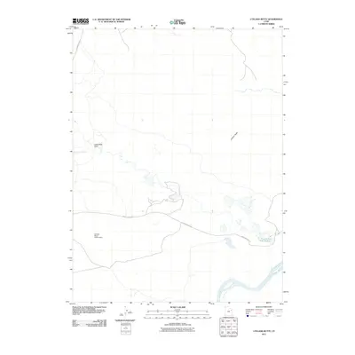 2011 Map of Uteland Butte, 2011 Print
