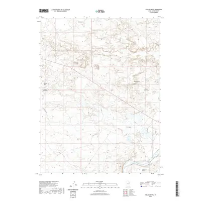 2020 Map of Uteland Butte, 2020 Print