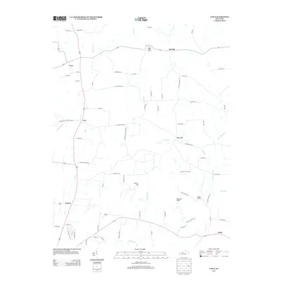 2013 Map of Utica, 2013 Print