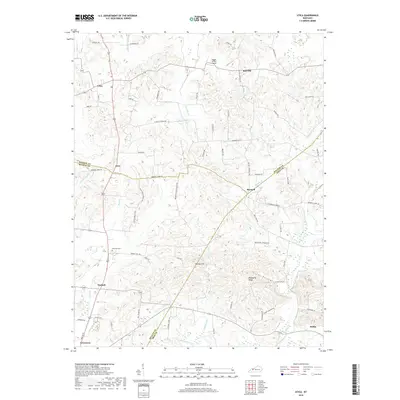 2019 Map of Utica, 2019 Print