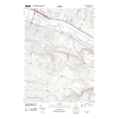 2011 Map of Utica East, 2011 Print