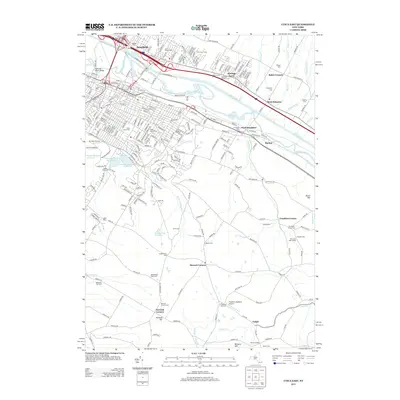 2013 Map of Utica East, 2013 Print