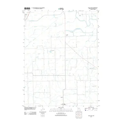2012 Map of Utica East, 2012 Print
