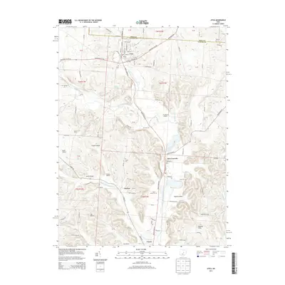 2013 Map of Utica, 2013 Print