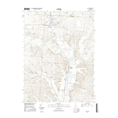2016 Map of Utica, 2016 Print