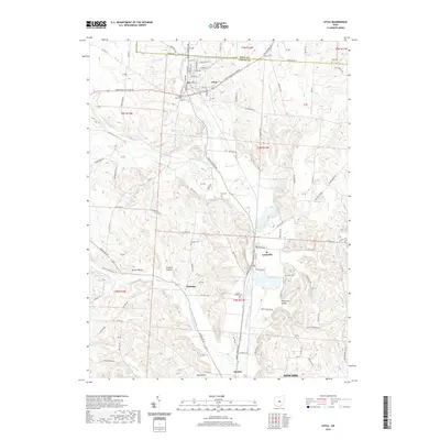 2019 Map of Utica, 2019 Print