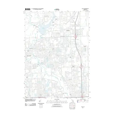 2011 Map of Utica, 2011 Print