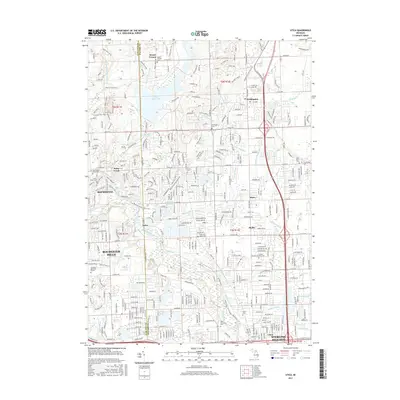 2017 Map of Utica, 2017 Print