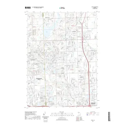 2019 Map of Utica, 2019 Print