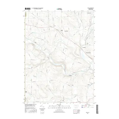 2016 Map of Utica, 2016 Print
