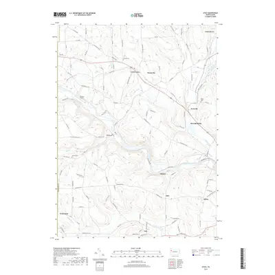 2019 Map of Utica, 2019 Print