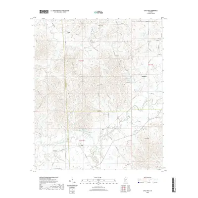 2020 Map of Utica West, 2020 Print