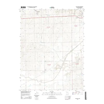 2015 Map of Utica West, 2015 Print