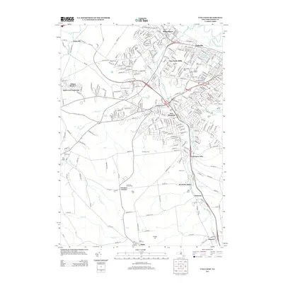2013 Map of Utica West, 2013 Print
