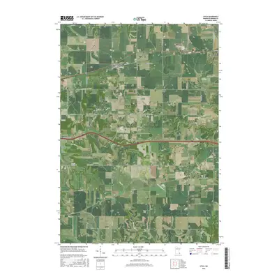 2016 Map of Utica, 2016 Print