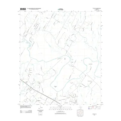 2013 Map of Utley, 2013 Print