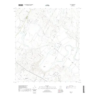 2019 Map of Utley, 2019 Print