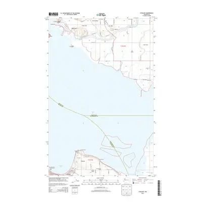 2014 Map of Utsalady, 2014 Print