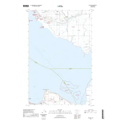 2020 Map of Utsalady, 2020 Print