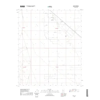 2018 Map of Utting, 2018 Print