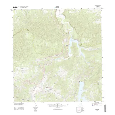 2013 Map of Utuado, 2013 Print